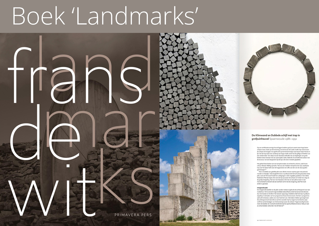 Het boek Frans de Wit Landmarks is verschenen